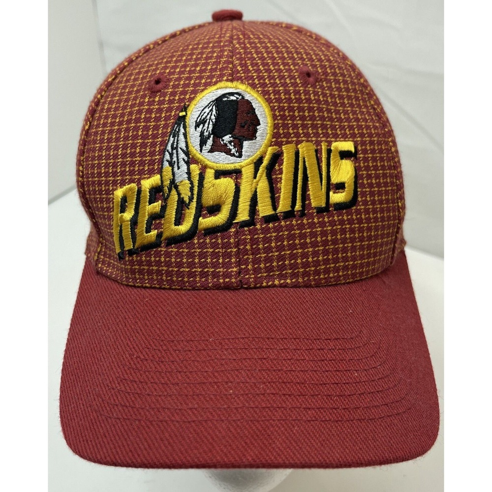 Washington Redskins Hat Cap Pro line Checked strapback unique embroidered cap